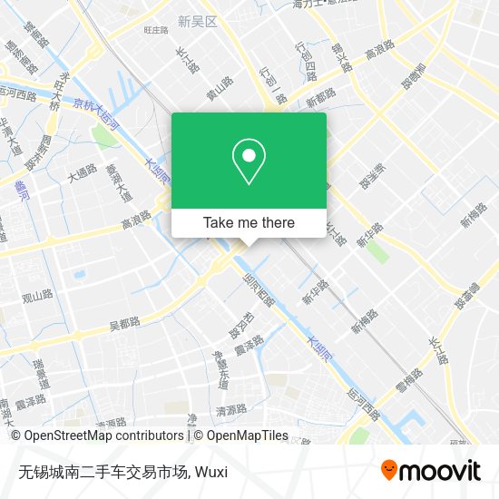 无锡城南二手车交易市场 map