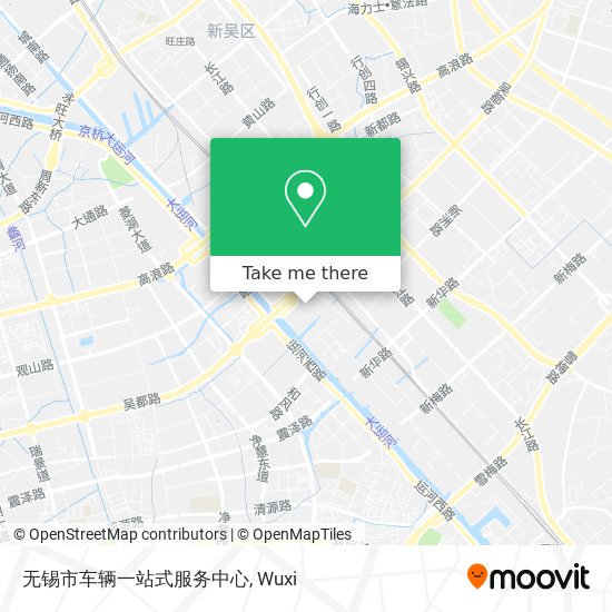 无锡市车辆一站式服务中心 map