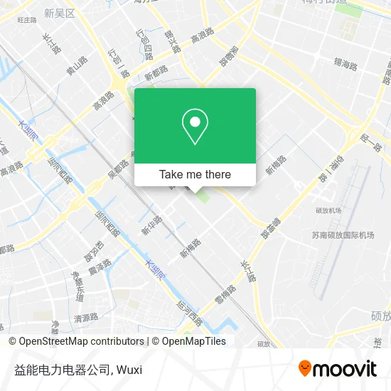 益能电力电器公司 map