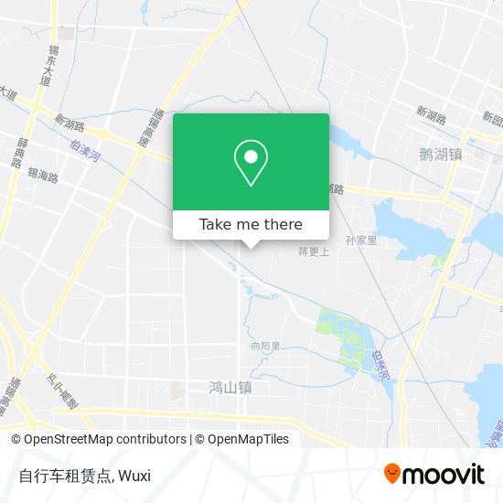 自行车租赁点 map