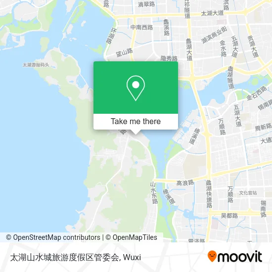 太湖山水城旅游度假区管委会 map