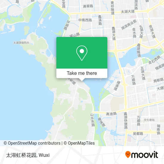 太湖虹桥花园 map