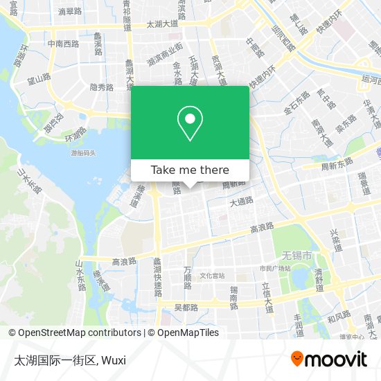 太湖国际一街区 map
