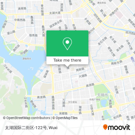 太湖国际二街区-122号 map