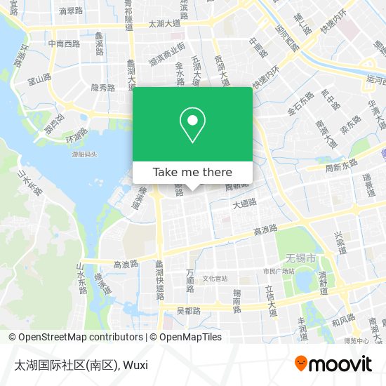 太湖国际社区(南区) map