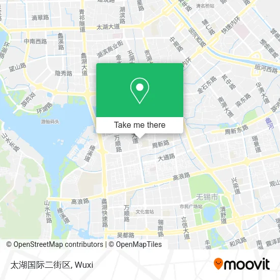 太湖国际二街区 map