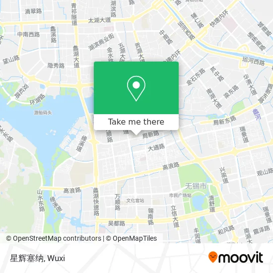 星辉塞纳 map