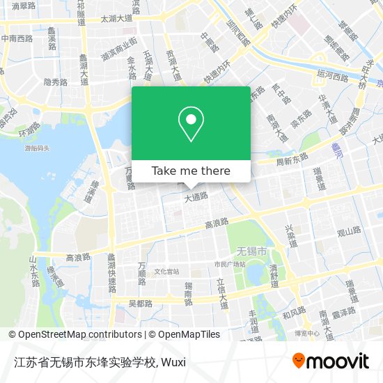 江苏省无锡市东埄实验学校 map