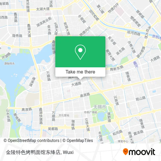 金陵特色烤鸭面馆东绛店 map