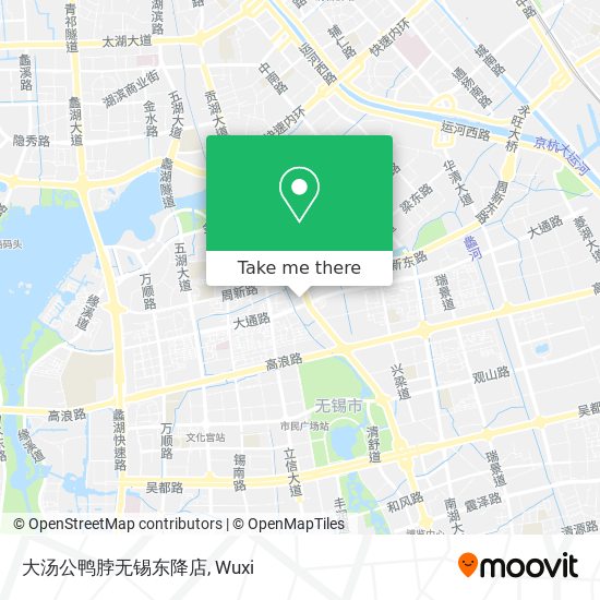 大汤公鸭脖无锡东降店 map