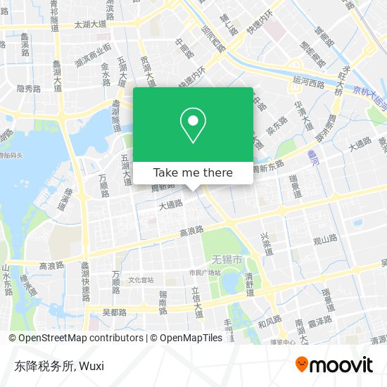东降税务所 map