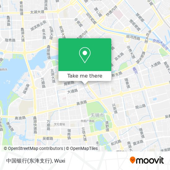 中国银行(东洚支行) map