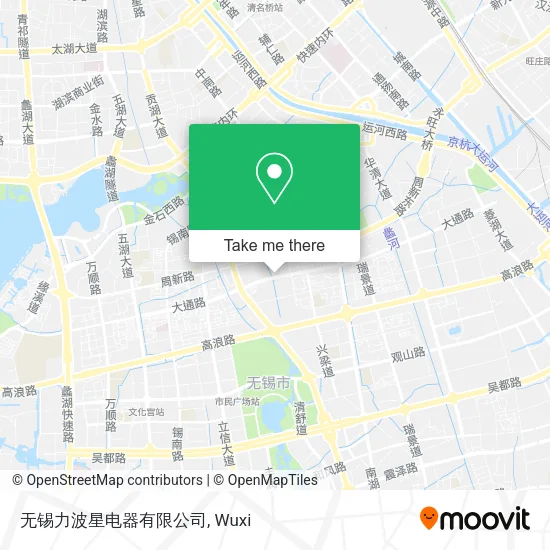 无锡力波星电器有限公司 map