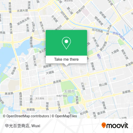 华光百货商店 map