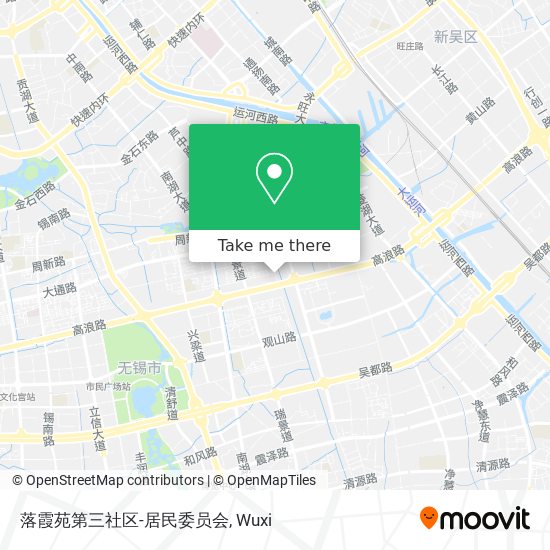 落霞苑第三社区-居民委员会 map