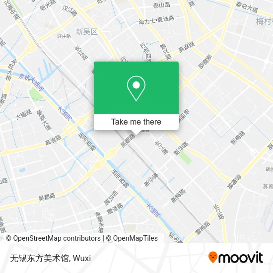 无锡东方美术馆 map