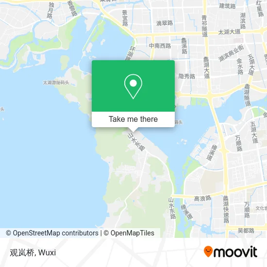 观岚桥 map