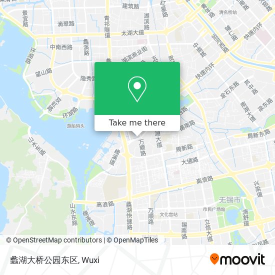 蠡湖大桥公园东区 map
