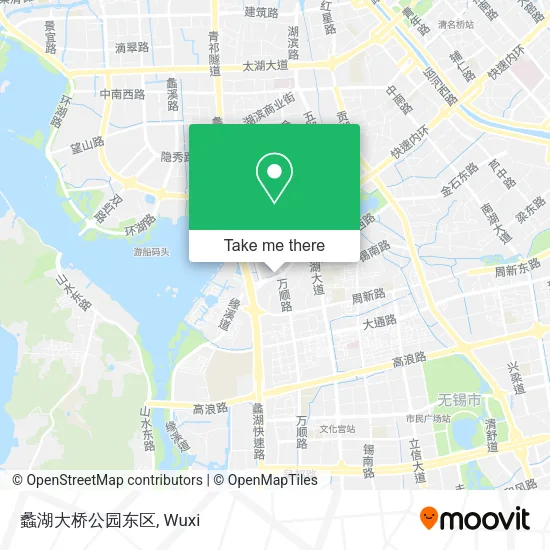 蠡湖大桥公园东区 map