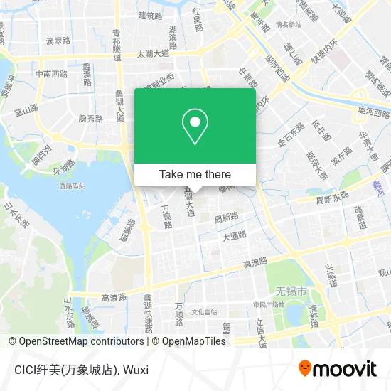 CICI纤美(万象城店) map