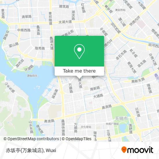 赤坂亭(万象城店) map