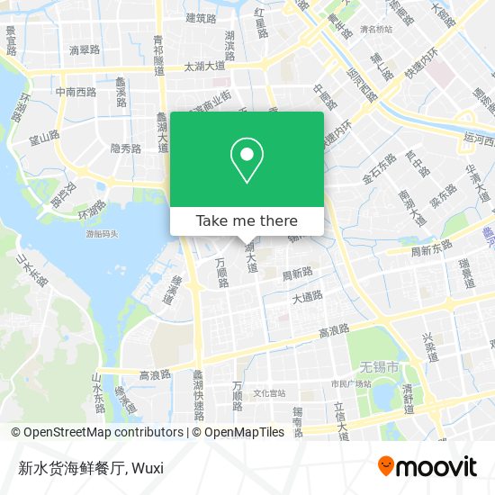 新水货海鲜餐厅 map