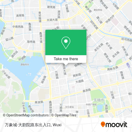 万象城-大剧院路东出入口 map