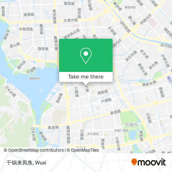 干锅来凤鱼 map