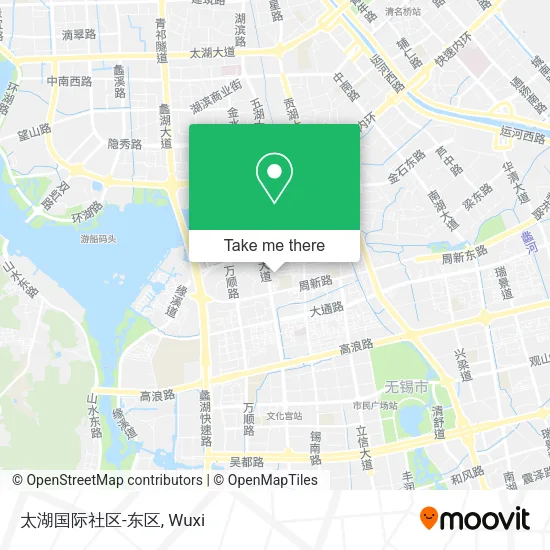 太湖国际社区-东区 map
