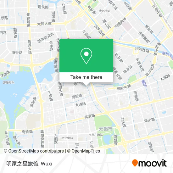 明家之星旅馆 map