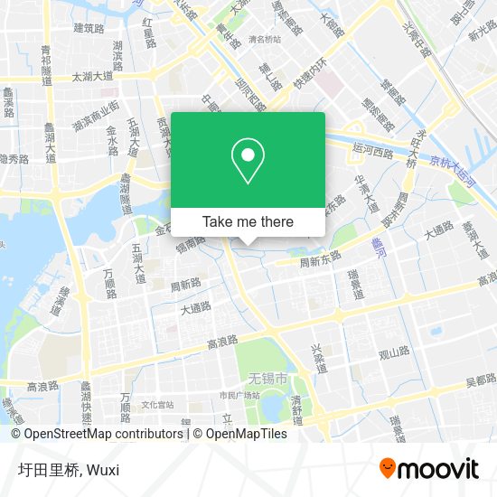 圩田里桥 map