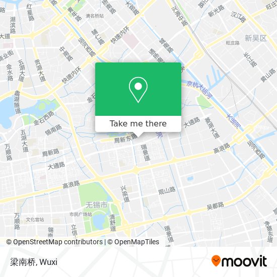 梁南桥 map