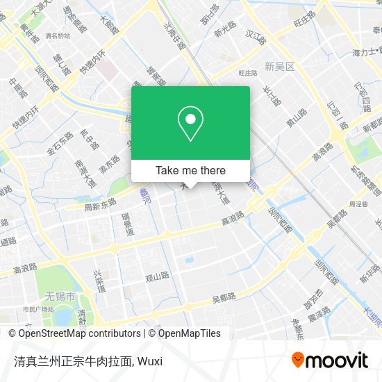 清真兰州正宗牛肉拉面 map