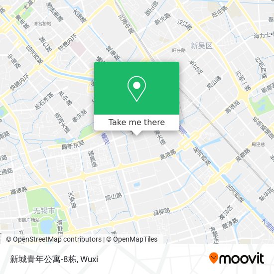 新城青年公寓-8栋 map
