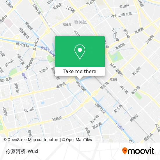 徐蔡河桥 map