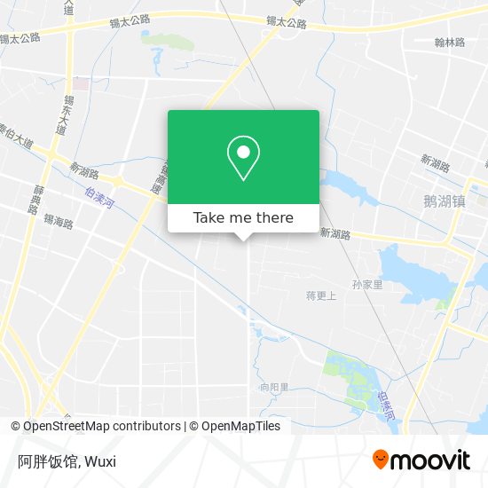 阿胖饭馆 map