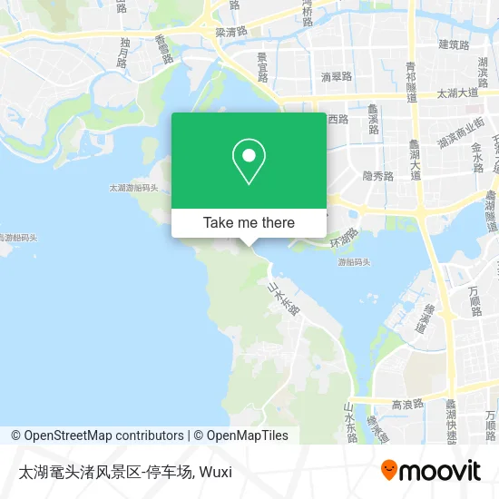 太湖鼋头渚风景区-停车场 map