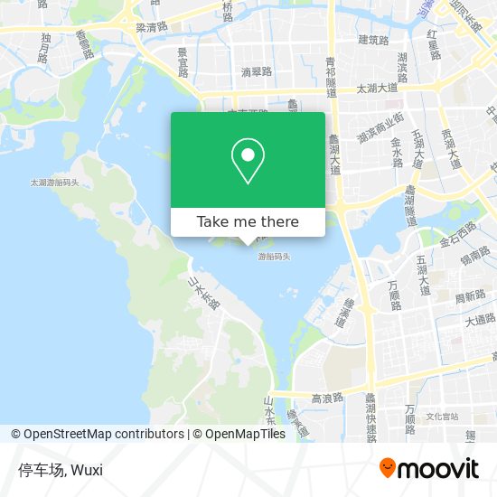 停车场 map