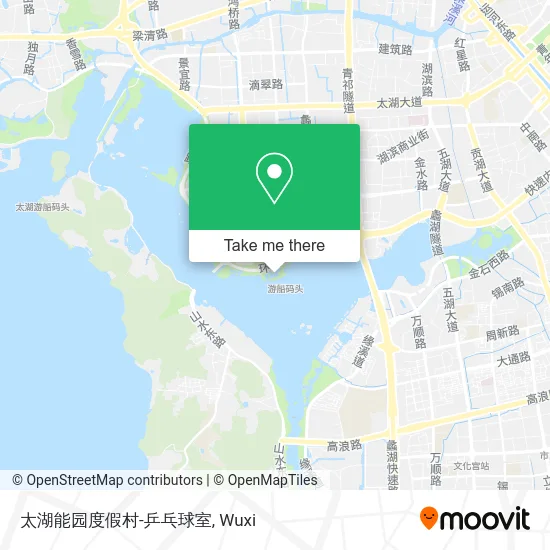 太湖能园度假村-乒乓球室 map