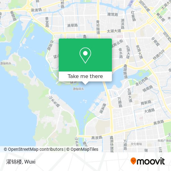 濯锦楼 map