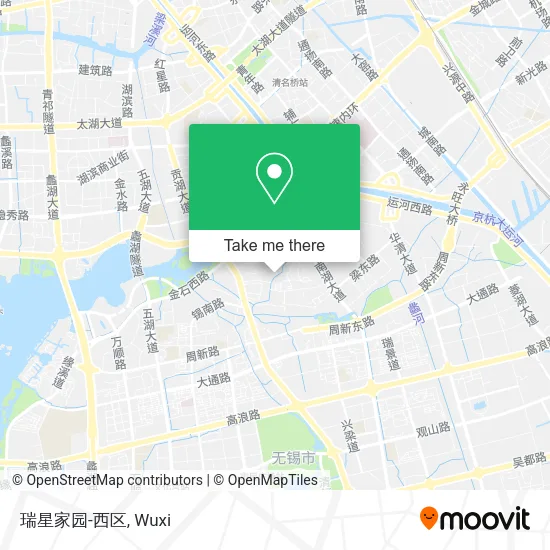 瑞星家园-西区 map