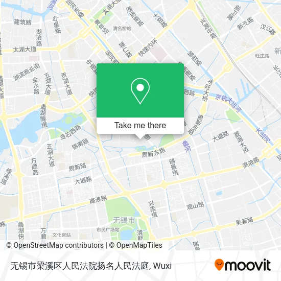 无锡市梁溪区人民法院扬名人民法庭 map