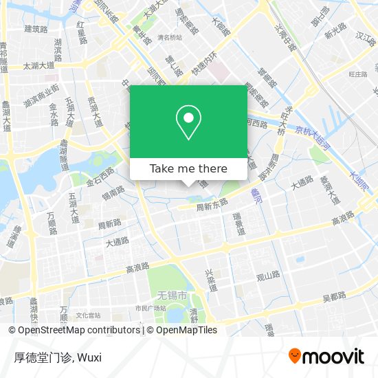 厚德堂门诊 map