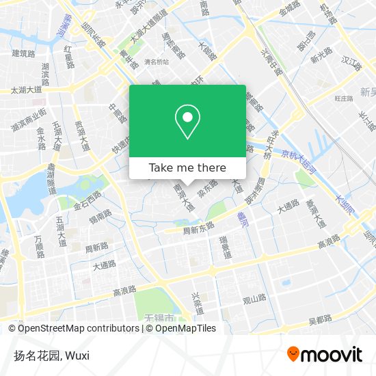 扬名花园 map