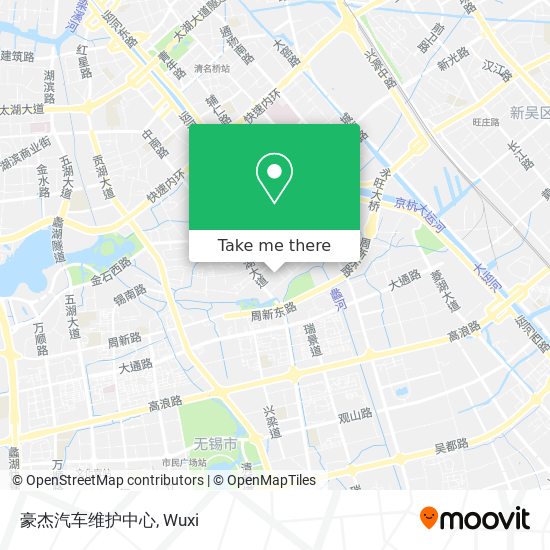 豪杰汽车维护中心 map