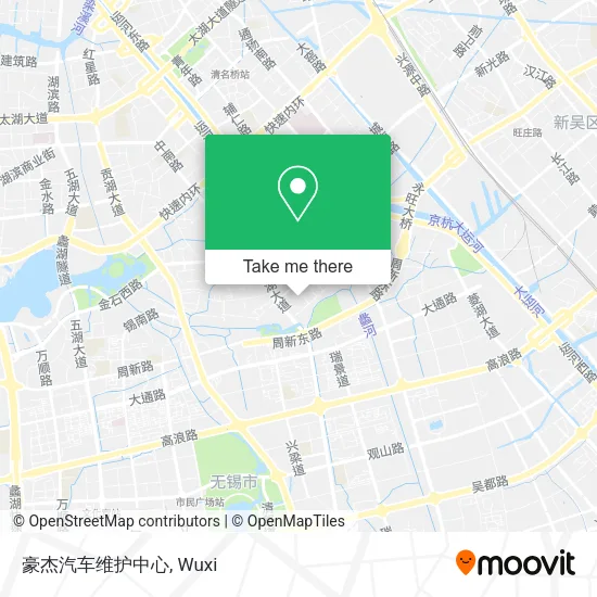 豪杰汽车维护中心 map