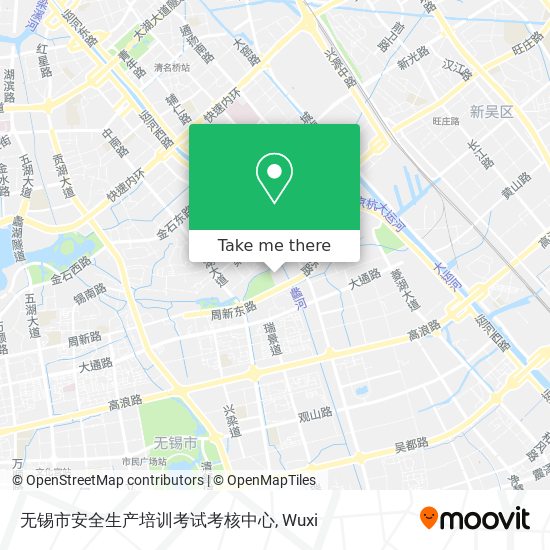 无锡市安全生产培训考试考核中心 map