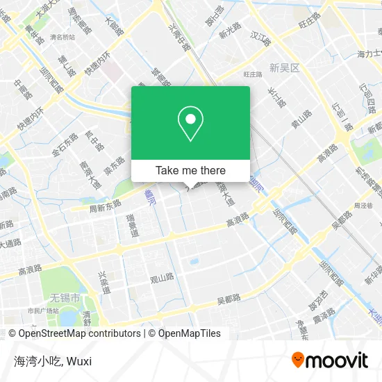 海湾小吃 map