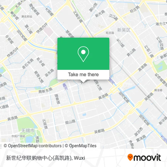 新世纪华联购物中心(高凯路) map