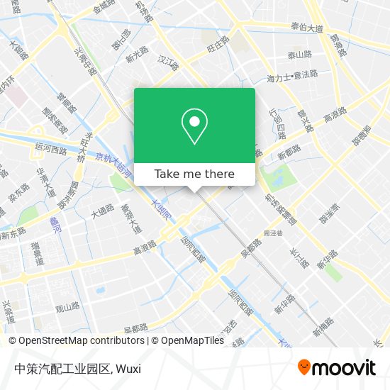 中策汽配工业园区 map